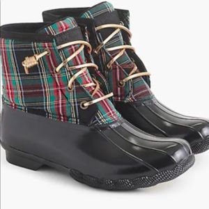 J.Crew Sperry Top-Sider saltwater boots